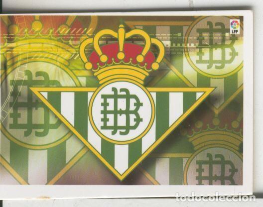 Coleccionismo deportivo: Cromos: Liga 2007-2008: Real Betis numero 271: Escudo - Varios