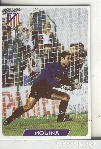 Colecionismo desportivo: Cromos: Super Futbol liga 96: At.Madrid: Molina - Varios