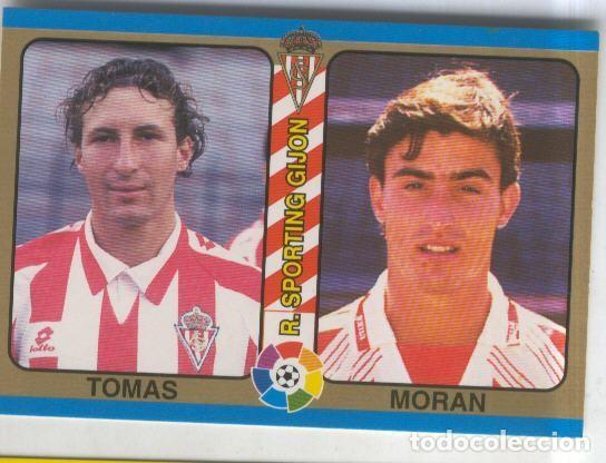 Collezionismo sportivo: Cromos: Futbol Total Liga 95: R.Sporting Gijon. numero 121: Tomas y Moran - Varios