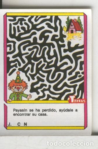 Colecionismo desportivo: Cromo: Quien dijo, coleccion recreativa de chocolates Torras numero 58 - Varios