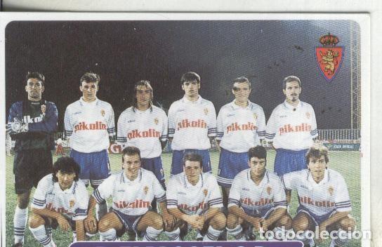 Collezionismo sportivo: Cromos: Super Futbol liga 96: R.Zaragoza C.D: plantilla - Varios