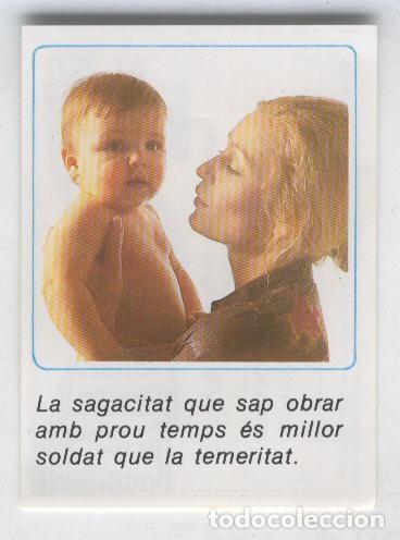 Coleccionismo deportivo: Cromos: Missatges D&acute;alegria numerado 35 - Varios