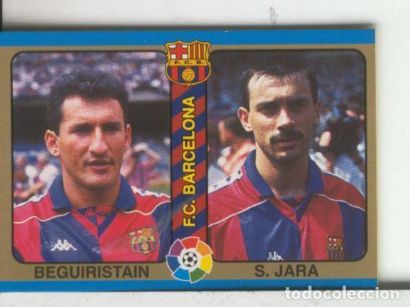 Collezionismo sportivo: Cromos: Futbol Total Liga 95: Bar&ccedil;a: Beguiristain y S.Jara - Varios