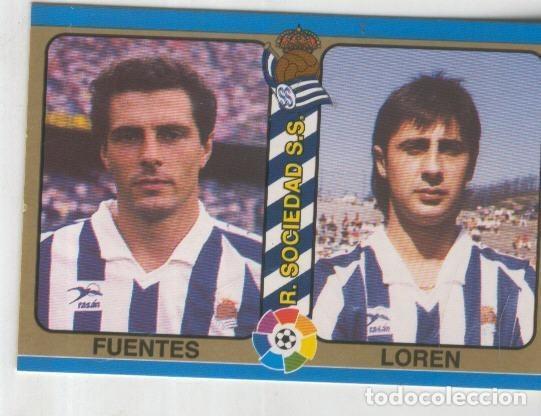 Collezionismo sportivo: Cromos: Futbol Total Liga 95: R.Sociedad S.S. numero 098: Fuentes y Loren - Varios