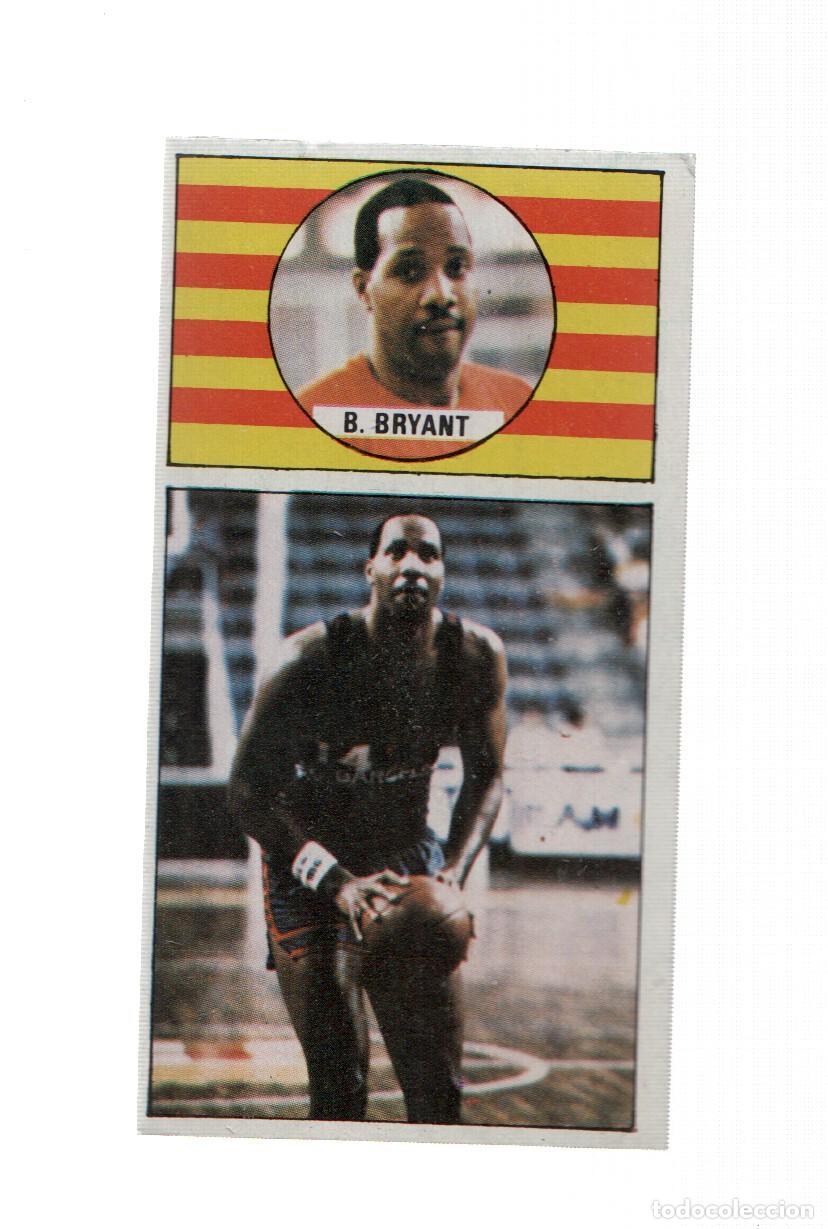 Coleccionismo deportivo: Cromo: Baloncesto 1986-1987: numero 09: Bryant del Barcelona