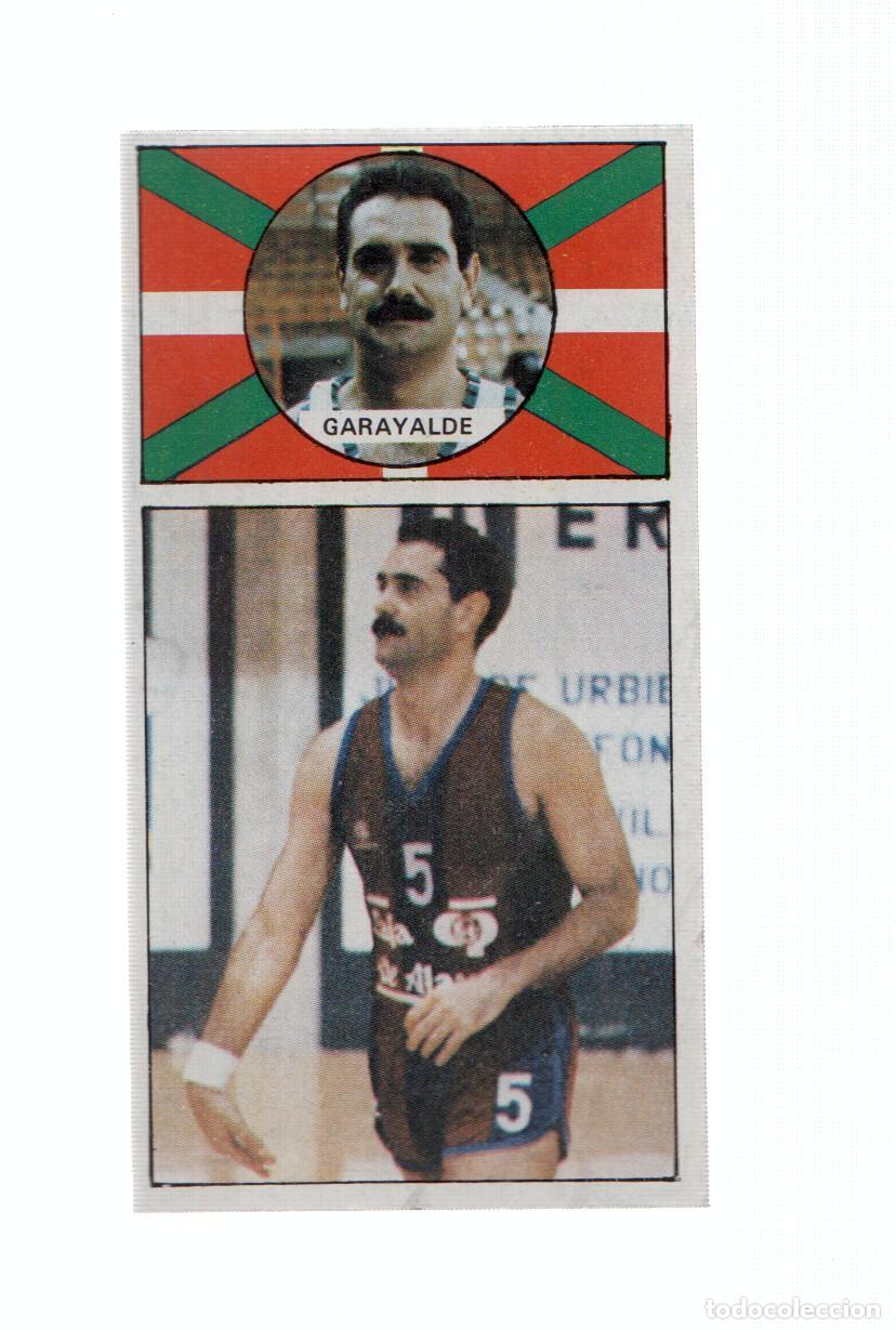 Collezionismo sportivo: Cromo: Baloncesto 1986-1987: numero 050: I&ntilde;aki Garayalde de Caja de Alava