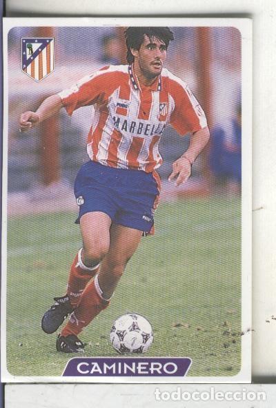 Coleccionismo deportivo: Cromos: Super Futbol liga 96: At.Madrid: Caminero - Varios