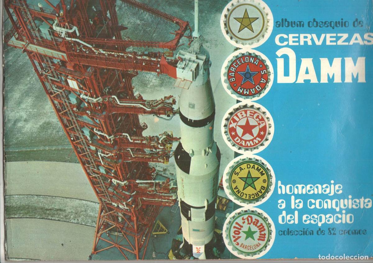 Colecionismo desportivo: Album de Cromos: Homenaje a la conquista del espacio de Cervezas Damm - varios