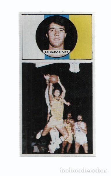 Colecionismo desportivo: Cromo: Baloncesto 1986-1987: numero 89: Salvador Diez del Canarias