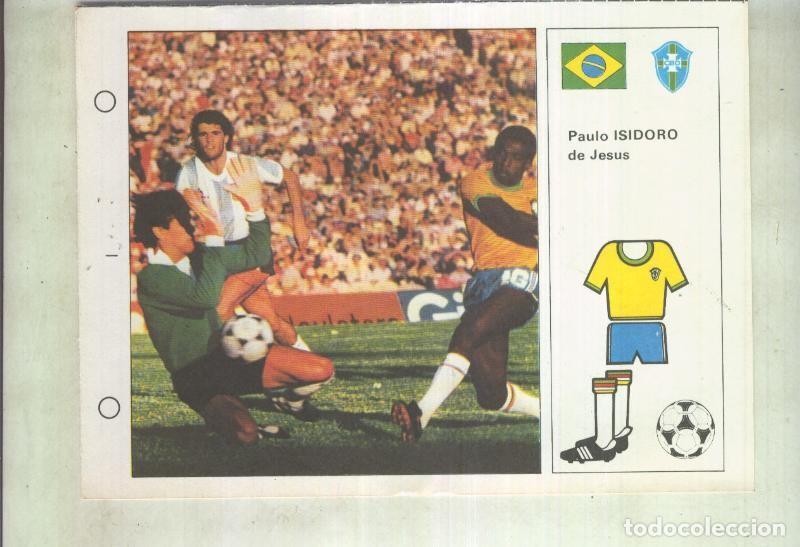 Colecionismo desportivo: Estrellas del Mundial 82 numero 037: Paulo Isidoro de Jesus (Brasil) - Varios
