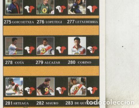 Coleccionismo deportivo: Cromos: Liga 2002: Rayo Vallecano - Varios