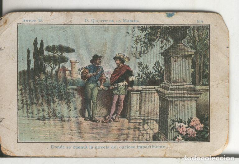 Sammelleidenschaft Sport: Chocolate Amatller cromo Don Quijote numero 034 - Varios