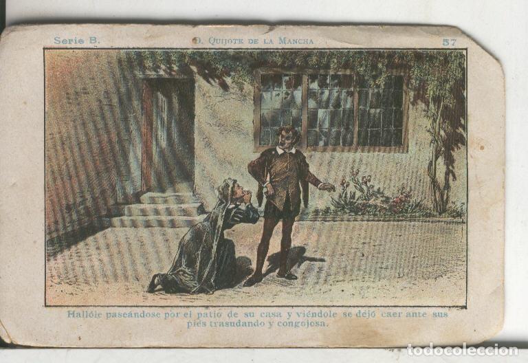 Sports collectibles: Chocolate Amatller cromo Don Quijote numero 057 - Varios