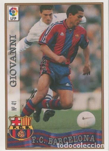 Colecionismo desportivo: Cromo Liga 97/98: F.C.Barcelona numero 041: Giovanni - Varios