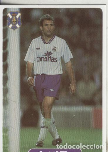 Colecionismo desportivo: Cromos: Las fichas de la liga 95/96-Tenerife: A. Mata - Varios