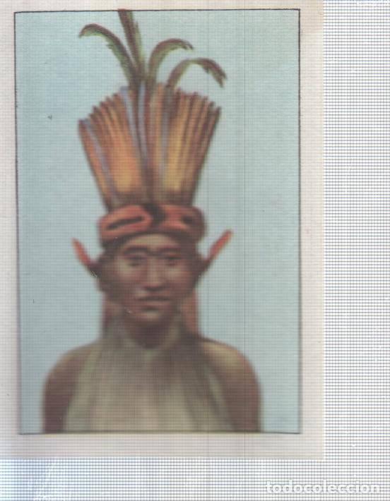 Colecionismo desportivo: Cromo Nestle numerado 052: Indigena
