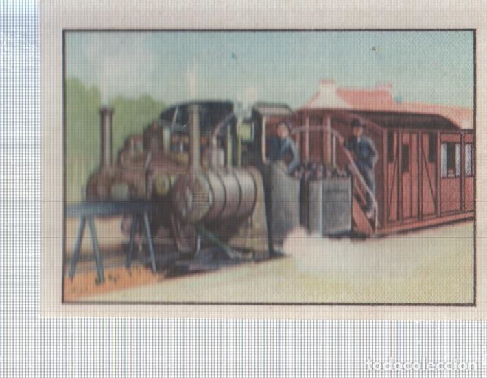 Collezionismo sportivo: Cromo Nestle numerado 084: Ferrocarril