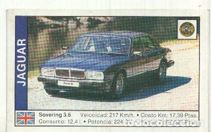 Sammelleidenschaft Sport: CROMO numero 071: JAGUAR SOVEREING 3.6 - Varios