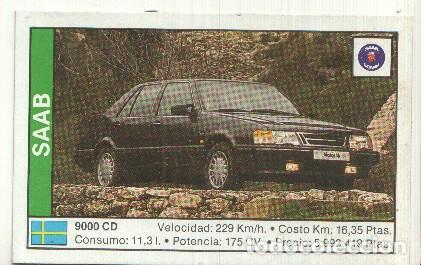 Colecionismo desportivo: CROMO numero 154: SAAB 9000 CD - Varios