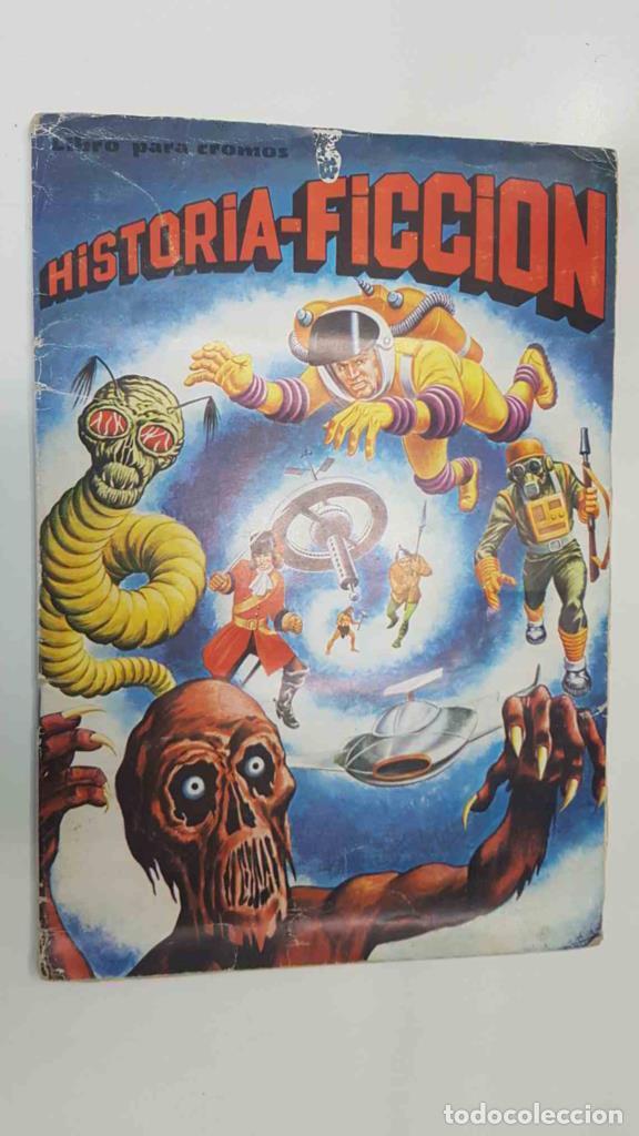 Collezionismo sportivo: Libro para cromos: Historia- Ficcion (266 cromos, esta completado). Publicado en los a&ntilde;os 80