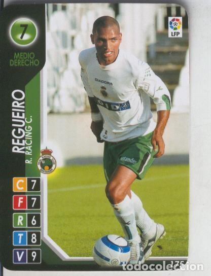 Coleccionismo deportivo: Cromo: Derby Total 2004-2005: R.Racing C. numero 07: Regueiro - Varios