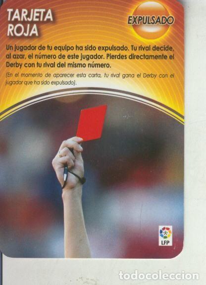 Colecionismo desportivo: Cromo: Derby Total 2004-2005: Medio tiempo: Tarjeta roja - Varios