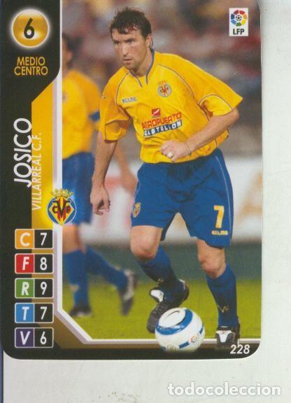 Colecionismo desportivo: Cromo: Derby Total 2004-2005: Villarreal C.F. numero 06: Josico - Varios