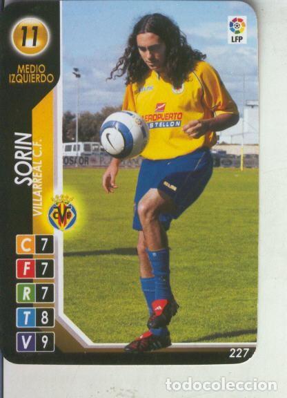 Sports collectibles: Cromo: Derby Total 2004-2005: Villarreal C.F. numero 11: Sorin - Varios