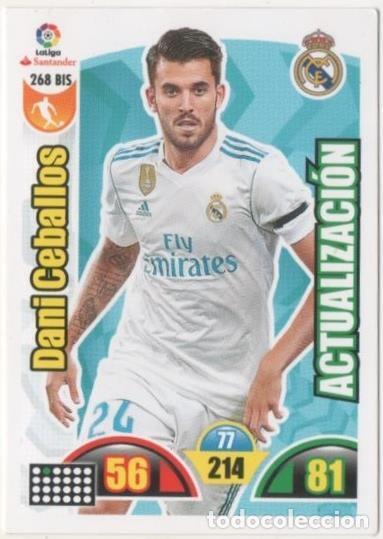 Sports collectibles: Cromo E00774: Album 2-Trading Car Game 2017-18, Dani Ceballos: Real Madrid. Medio - LFP
