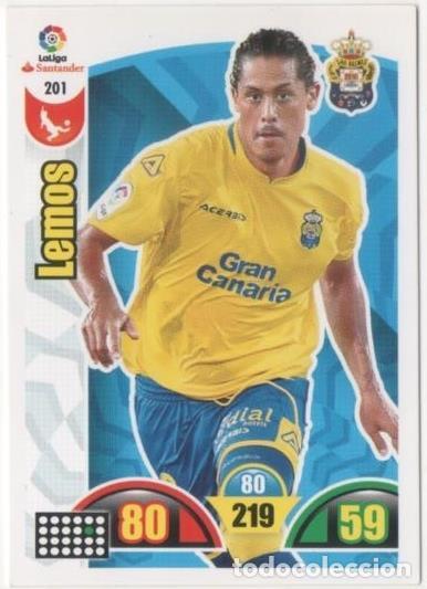 Sports collectibles: Cromo E00725: Album 2-Trading Car Game 2017-18, Lemos: U.D. Las Palmas. Defensa - LFP