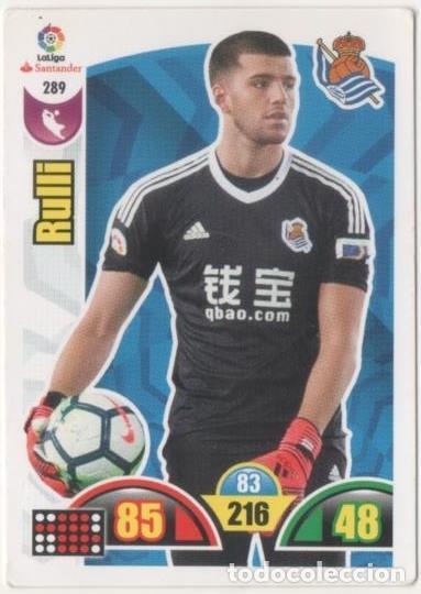 Sports collectibles: Cromo E00788: Album 2-Trading Car Game 2017-18, Ruli: Real Sociedad. Portero - LFP