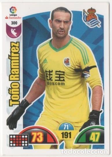 Sports collectibles: Cromo E00837: Album 2-Trading Car Game 2017-18, To&ntilde;o Ram&iacute;rez: Real Sociedad. Portero - LFP