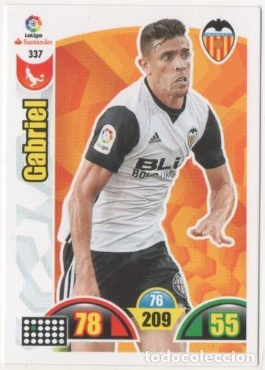 Collezionismo sportivo: Cromo E00822: Album 2-trading Car Game 2017-18, Gabriel: Valencia C.F. Defensa - LFP