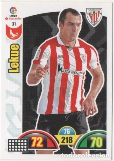 Sports collectibles: Cromo E00602: Album 2-Trading Car Game 2017-18, LekuE At.C. Bilbao. Defensa - LFP