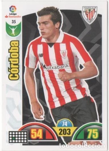 Collezionismo sportivo: Cromo E00605: Album 2-Trading Car Game 2017-18, C&oacute;rdoba: At.C. Bilbao.Delantero - LFP