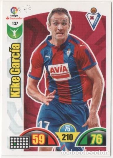 Collectionnisme sportif: Cromo E00682: Album 2-Trading Car Game 2017-18, Kike Garc&iacute;a: SD Eibar. Delantero - LFP