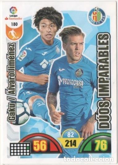 Collectionnisme sportif: Cromo E00710: Album 2-Trading Car Game, Gaku-&Aacute;lvaro Jim&eacute;nez-D&Uacute;OS IMPARABLES: Getafe C.F. Medio - LFP
