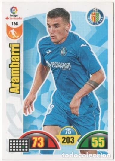 Collectionnisme sportif: Cromo E00703: Album 2-Trading Car Game 2017-18, Arambarri: Getafe C.F. Medio - LFP