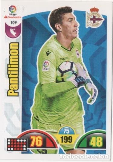 Coleccionismo deportivo: Cromo E00663: Album 2-Trading Car Game 2017-18, Pantnilimon: R.C.D la Coru&ntilde;a. Portero - LFP