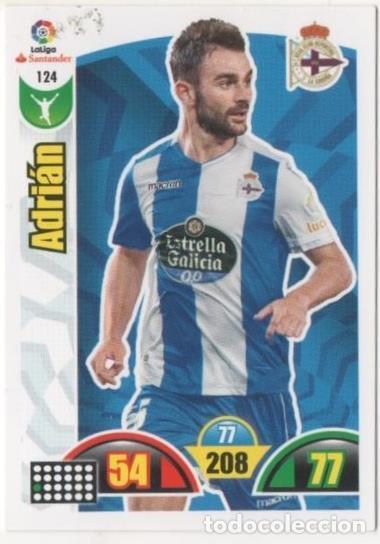 Coleccionismo deportivo: Cromo E00673: Album 2-Trading Car Game 2017-18, Adri&aacute;n: R.C.D la Coru&ntilde;a. Delangero - LFP