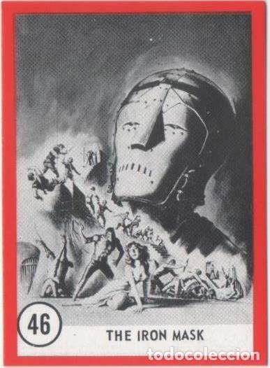 Collezionismo sportivo: Cromo E01122: Album 3-Famous Monsters Series, Card n&ordm; 46. The Iron Mask - CAPTAIN CO.,