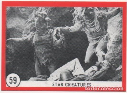 Collezionismo sportivo: Cromo E01135: Album 3-Famous Monsters Series, Card n&ordm; 59. Star Creatures - CAPTAIN CO.,