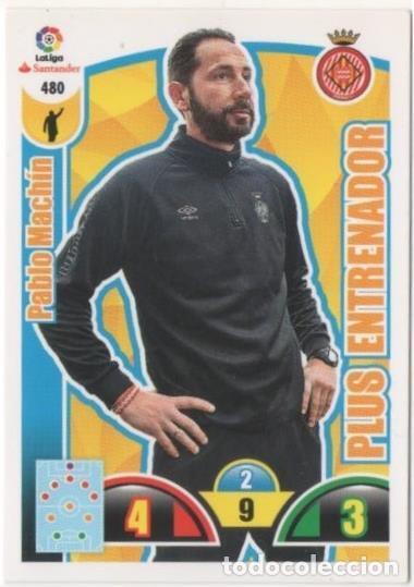 Collezionismo sportivo: Cromo E00920: Album 2-Trading Car Game 2017-18, Pablo Mach&iacute;n-PLUS ENTRENADOR: Girona F.C. - LFP