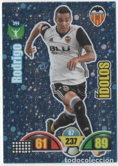 Collezionismo sportivo: Cromo E00865: Album 2-Trading Car Game 2017-18, Rodrigo-&Iacute;DOLOS: Valencia C.F. Delantero - LFP