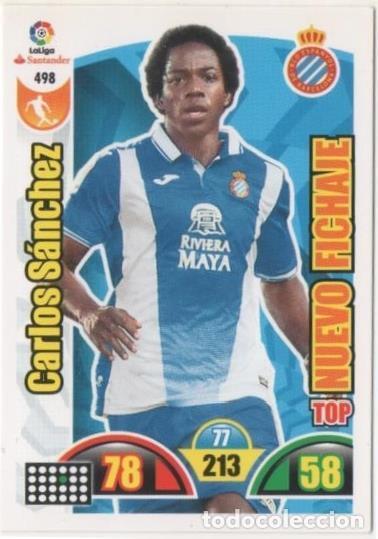 Collezionismo sportivo: Cromo E00938: Album 2-Trading Car Game 2017-18, Carlos S&aacute;nchez: R.C.D. Espa&ntilde;ol. Medio - LFP