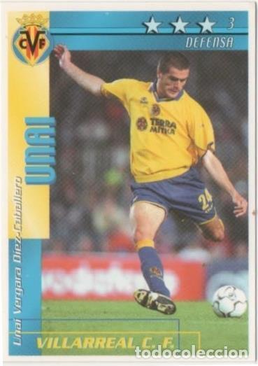 Colecionismo desportivo: Cromo E00201: Fichas de la Liga 2003, Unai: Vilarreal F.C. Defensa - LFP