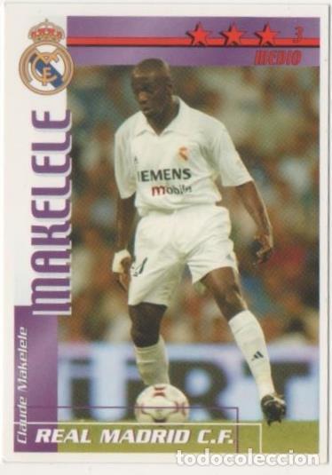 Sammelleidenschaft Sport: Cromo E00245: Fichas de la Liga 2003, Makelele: Real Madrid. Medio - LFP