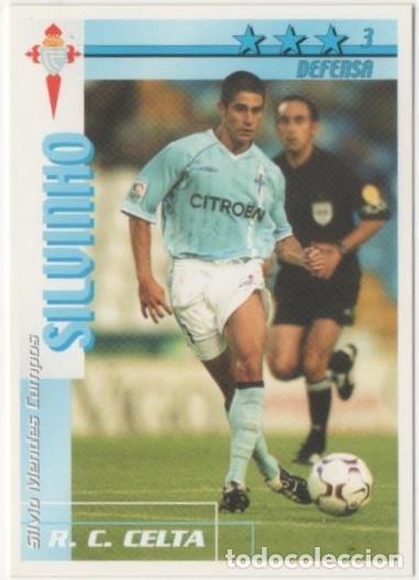 Colecionismo desportivo: Cromo E00063: Fichas de la Liga 2003, Silvinho: R.C. Celta. Defensa - LFP