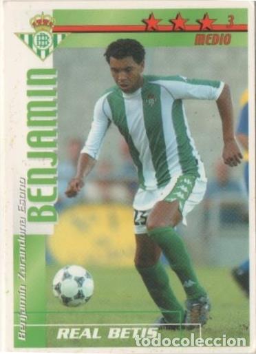 Sammelleidenschaft Sport: Cromo E00036: Fichas de la Liga 2003, Benjamin: Real Betis. Medio - LFP