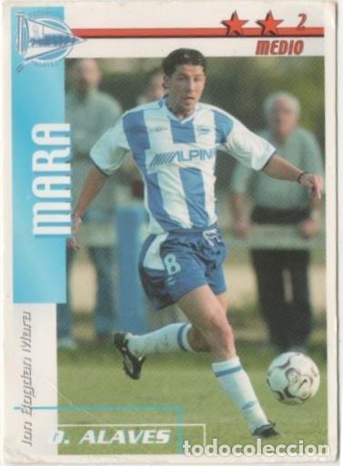 Coleccionismo deportivo: Cromo E00013: Album 1-Fichas de la Liga 2003, Mara: D. Alaves. Medio - LFP